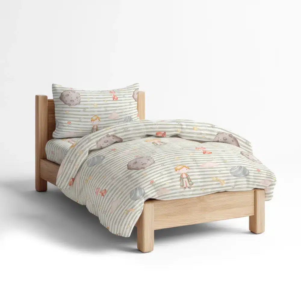 Παπλωματοθήκη Σετ Little Prince Moνή από την εταιρεία Borea Home Textiles