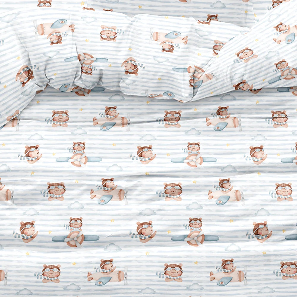 Πάπλωμα Κούνιας Pilot από την εταιρεία Borea Home Textiles