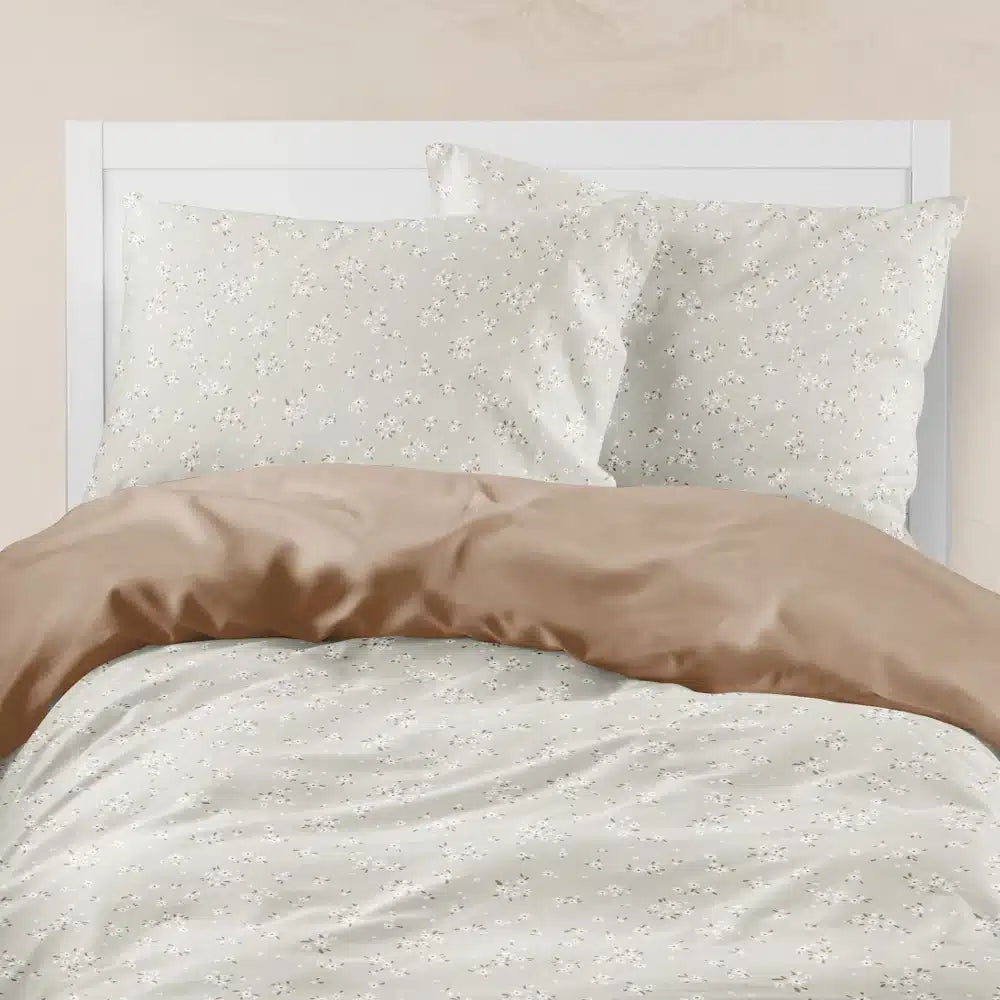 Παπλωματοθήκη Εμπριμέ Margot Μονή από την εταιρεία Borea Home Textiles