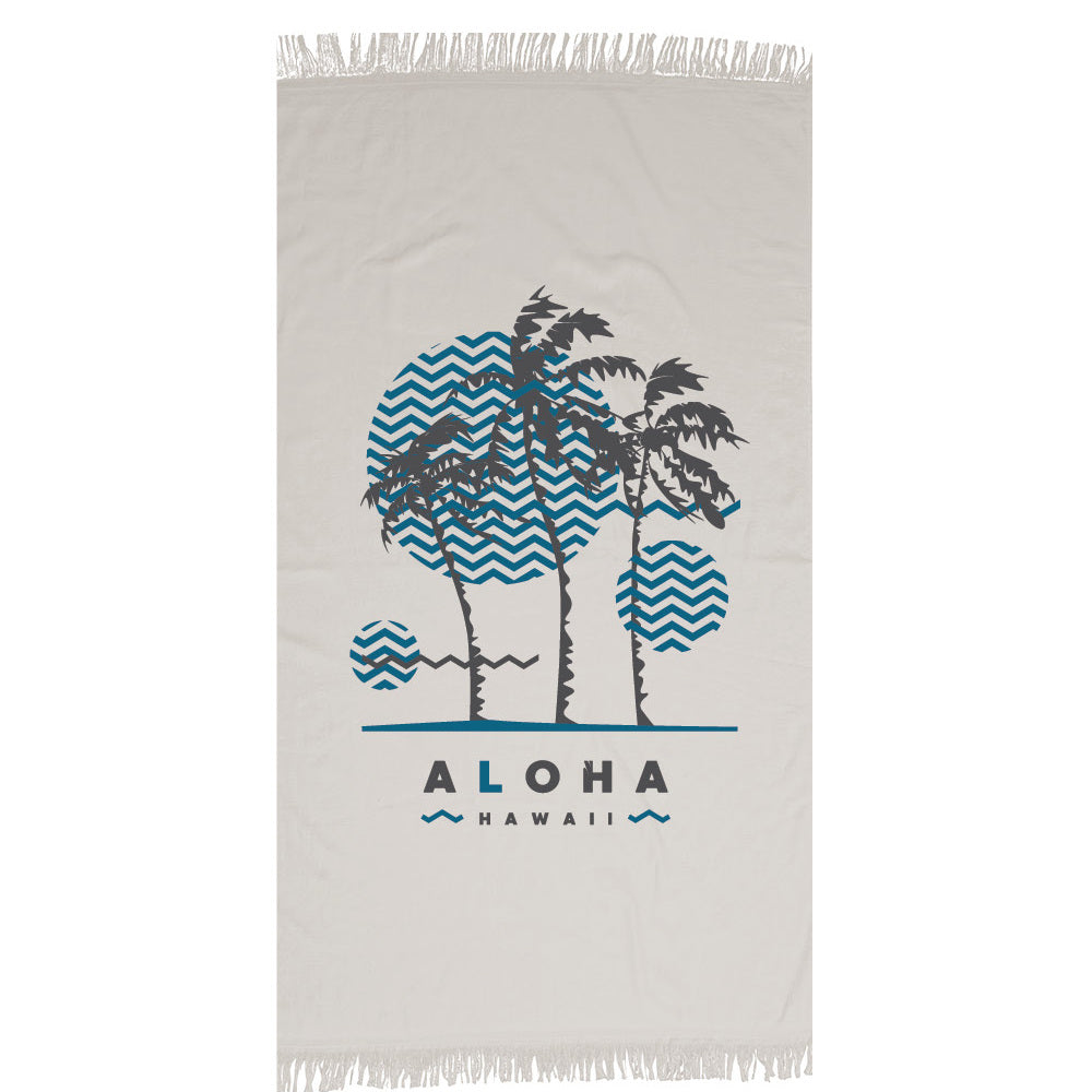 Πετσέτα Παρεό Aloha Γκρι από την εταιρεία Borea Home Textiles