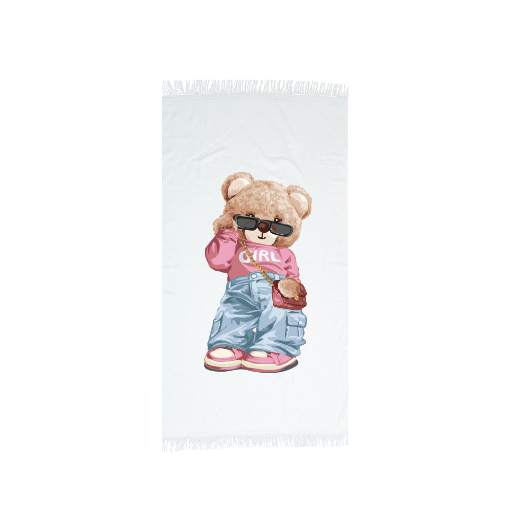 Πετσέτα Παρεό Teddy Girl από την εταιρεία Borea Home Textiles