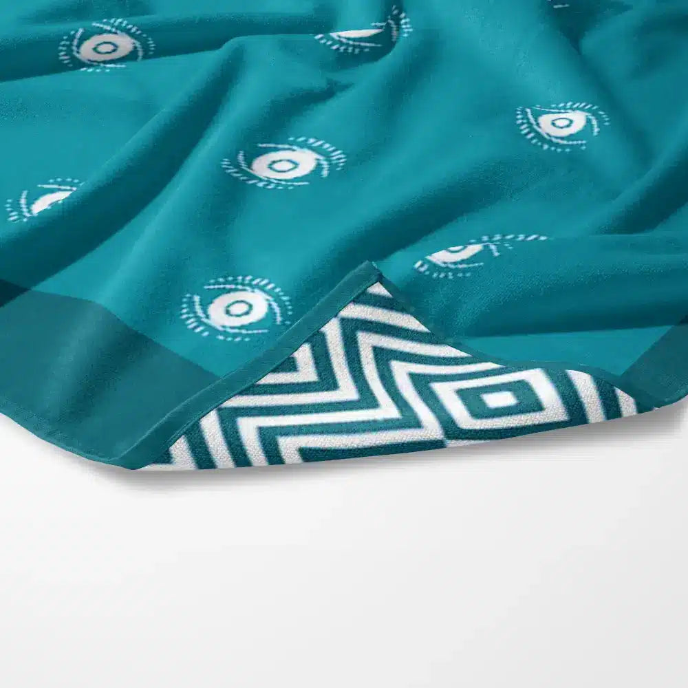 Πετσέτα Θαλάσσης Microfiber Quick Dry Azure