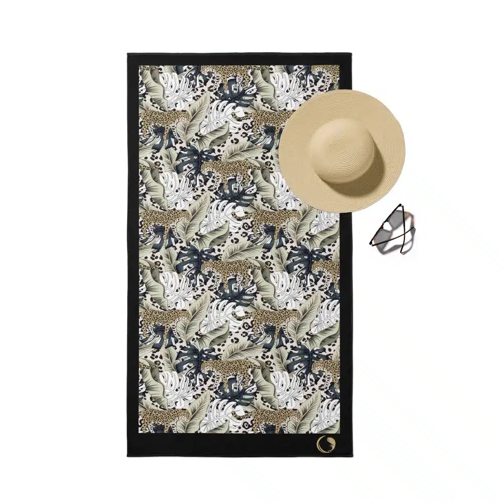 Πετσέτα Θαλάσσης Microfiber Quick Dry Leopard από την εταιρεία Borea Home Textiles