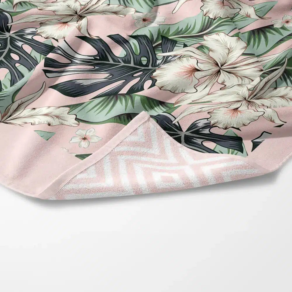 Πετσέτα Θαλάσσης Microfiber Quick Dry Monstera από την εταιρεία Borea Home Textiles