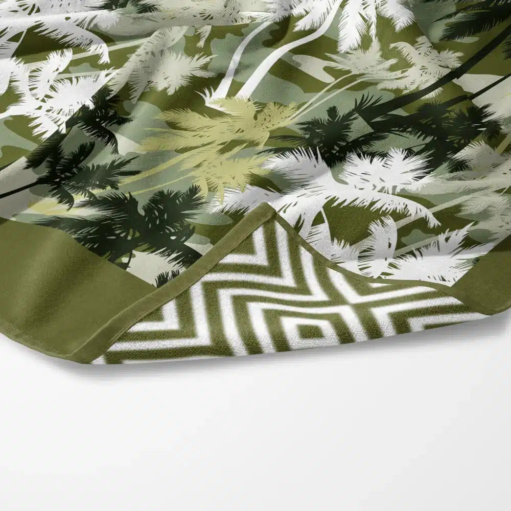 Πετσέτα Θαλάσσης Microfiber Quick Dry Palm Tree από την εταιρεία Borea Home Textiles