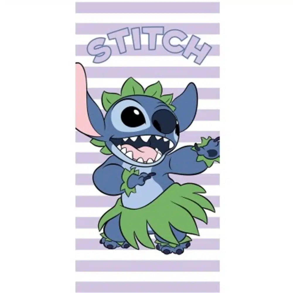 Πετσέτα Θαλάσσης Βαμβακερή Βελούδινη Stitch Dance 320gsm από την εταιρεία Borea Home Textiles