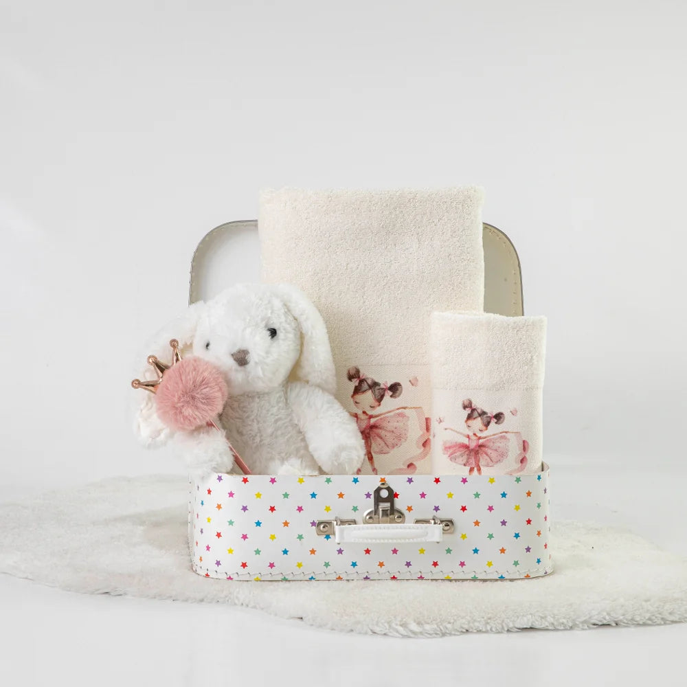 Πετσέτες Σετ 2ΤΜΧ Balletto Εκρού από την εταιρεία Borea Home Textiles