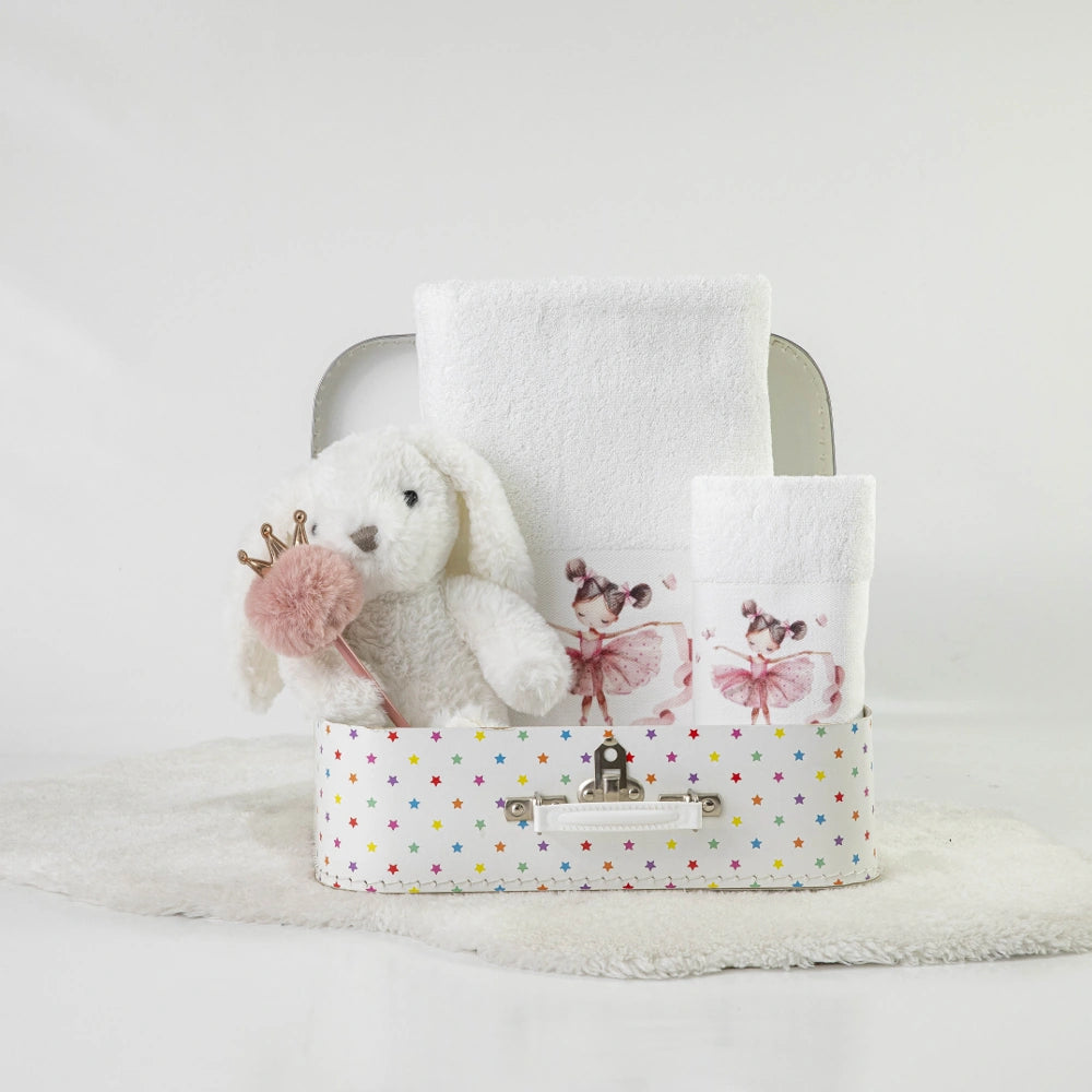 Πετσέτες Σετ 2ΤΜΧ Balletto Λευκό από την εταιρεία Borea Home Textiles