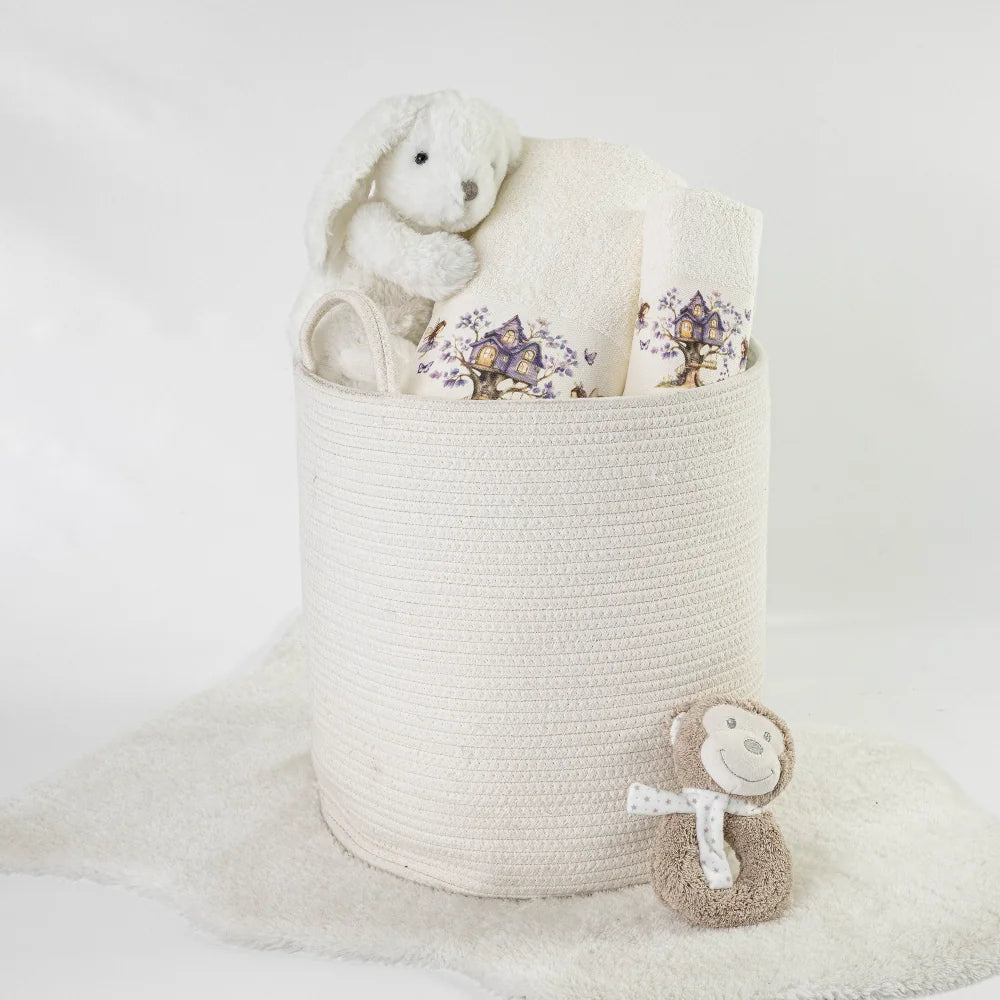 Πετσέτες Σετ 2ΤΜΧ Magic Garden Εκρού από την εταιρεία Borea Home Textiles