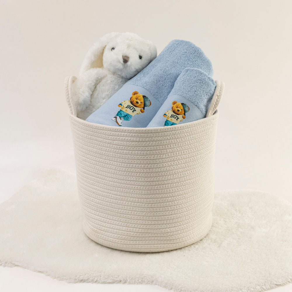 Πετσέτες Σετ 2ΤΜΧ Teddy Boy από την εταιρεία Borea Home Textiles