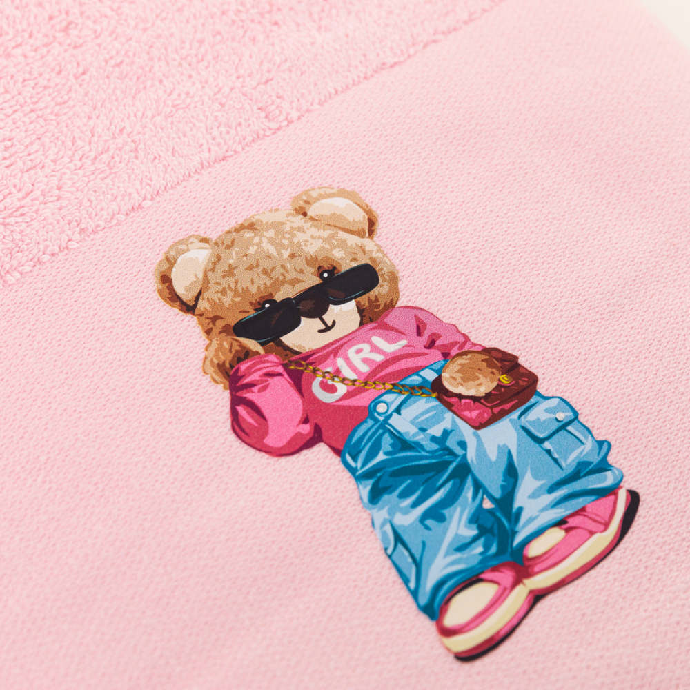 Πετσέτες Σετ 2ΤΜΧ Teddy Girl από την εταιρεία Borea Home Textiles