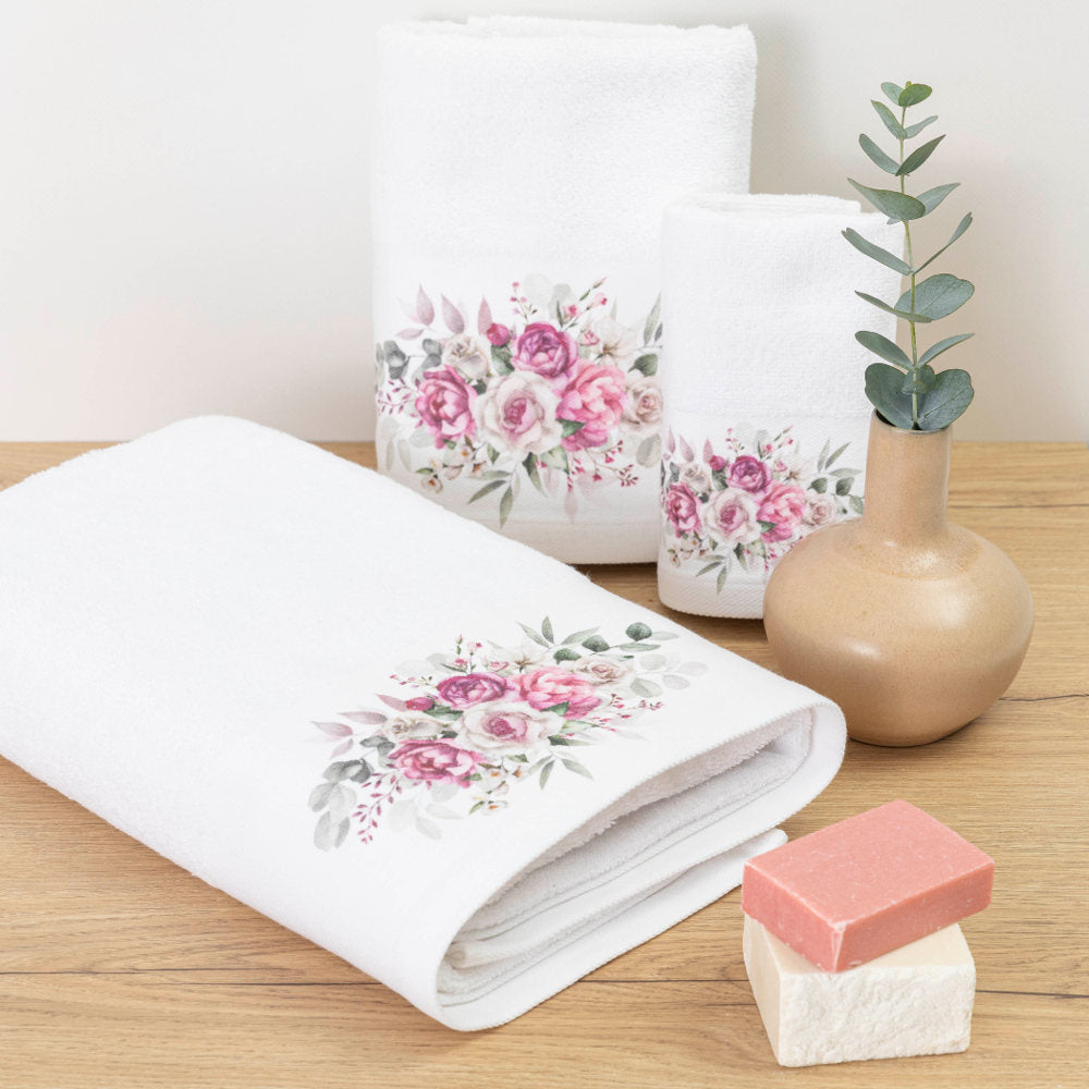 Πετσέτες Σετ 2ΤΜΧ Agnes από την εταιρεία Borea Home Textiles