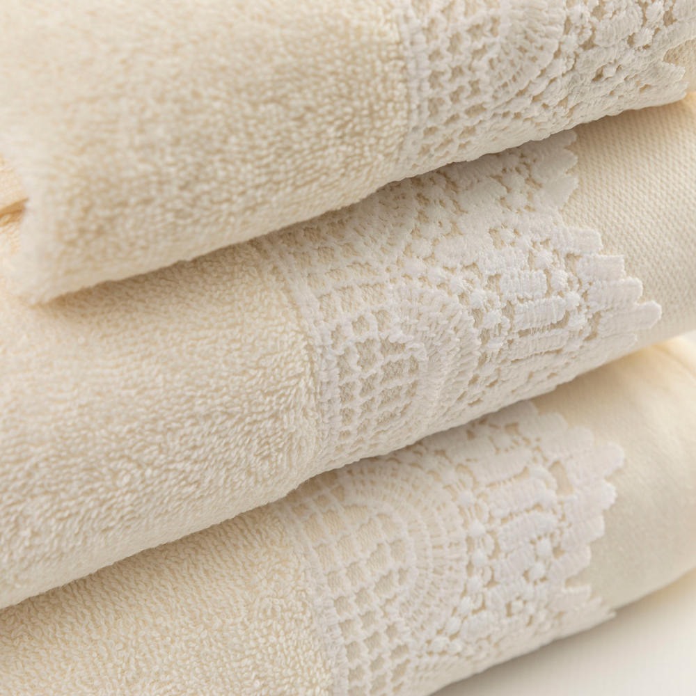 Πετσέτες Σετ 3ΤΜΧ Arabesk από την εταιρεία Borea Home Textiles