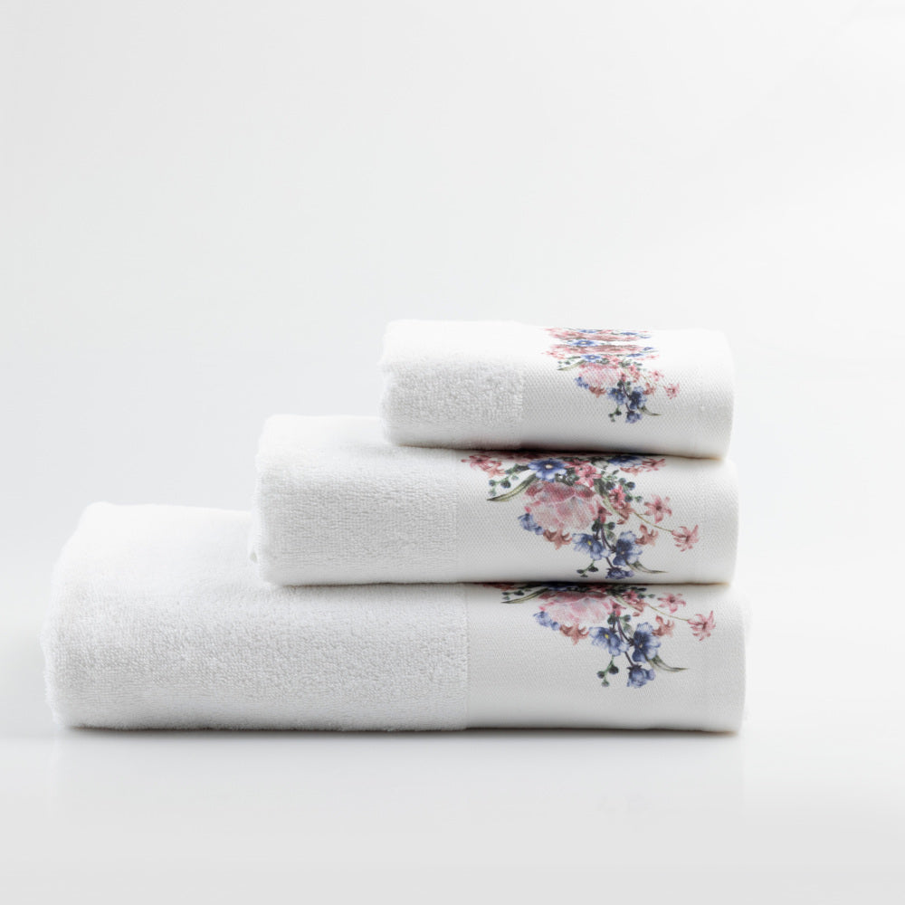 Πετσέτες Σετ 3ΤΜΧ Bellerose από την εταιρεία Borea Home Textiles