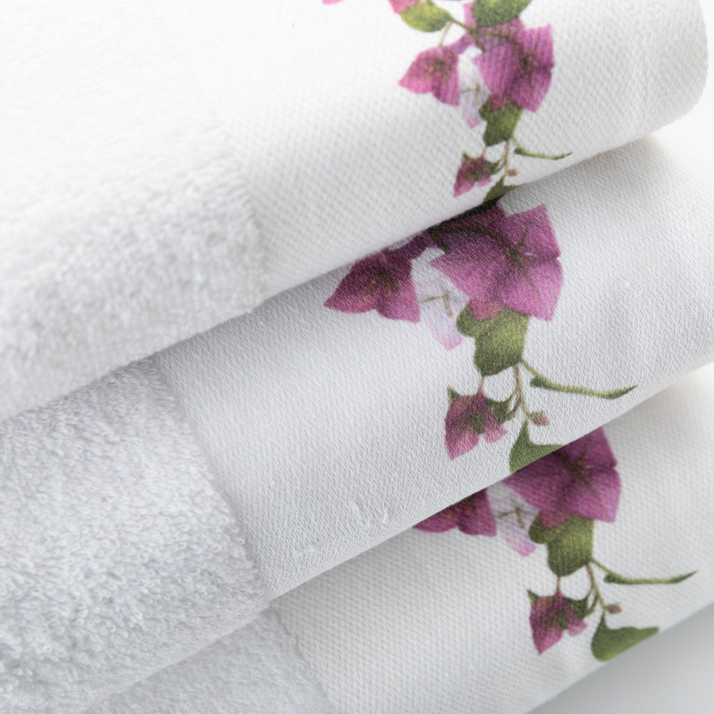 Πετσέτες Σετ 2ΤΜΧ Bougainvillea από την εταιρεία Borea Home Textiles