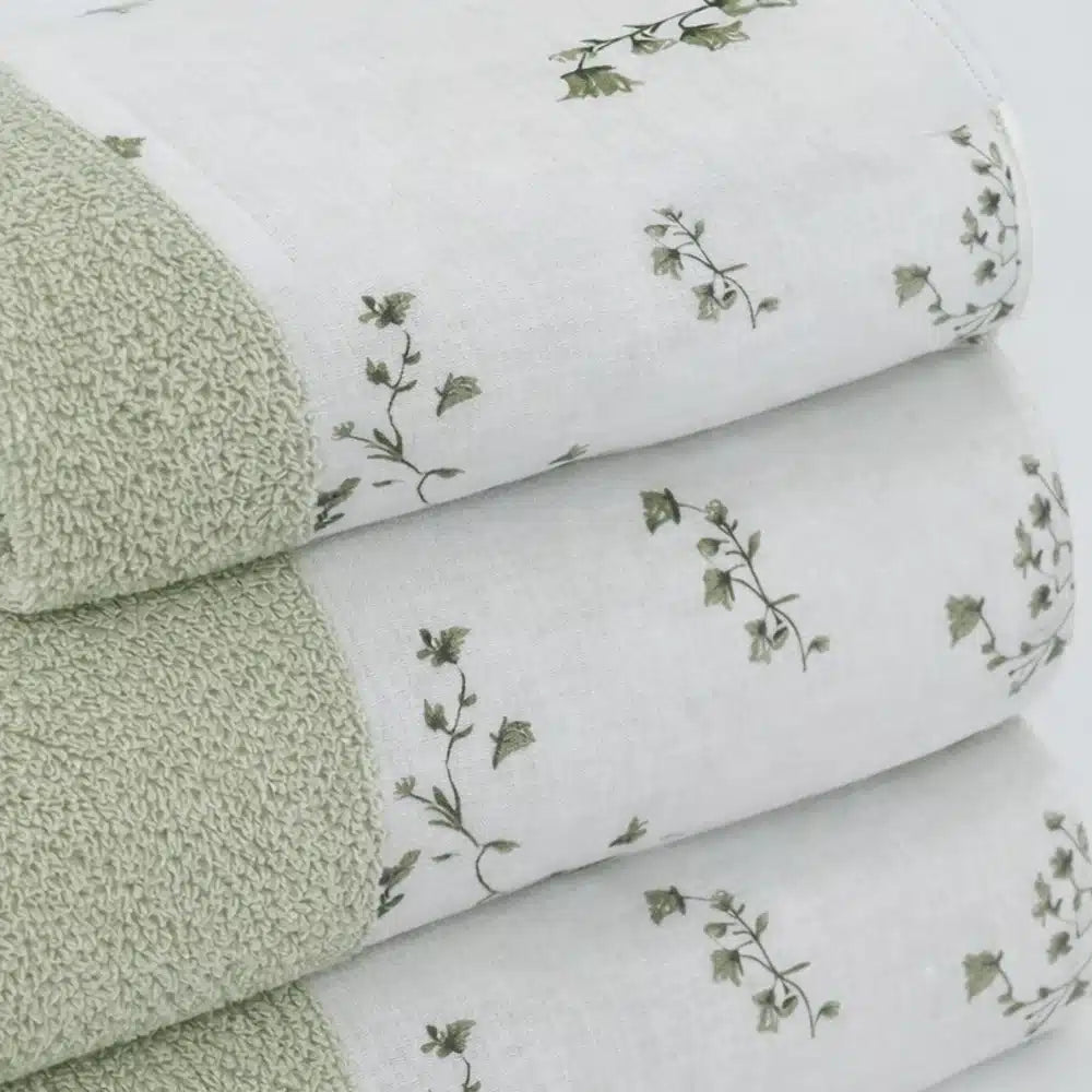 Πετσέτες Σετ 3ΤΜΧ Campanula από την εταιρεία Borea Home Textiles