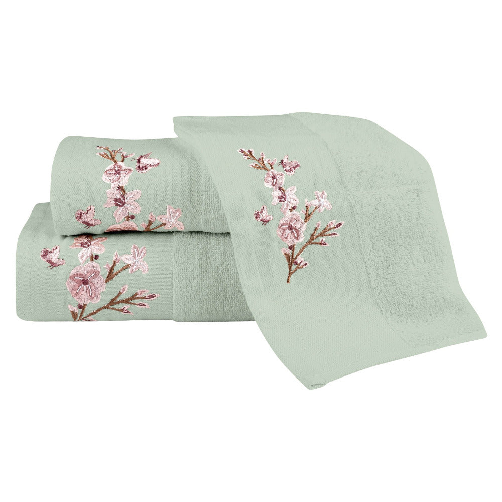 Πετσέτες Σετ 3ΤΜΧ Cherry Blossom από την εταιρεία Borea Home Textiles