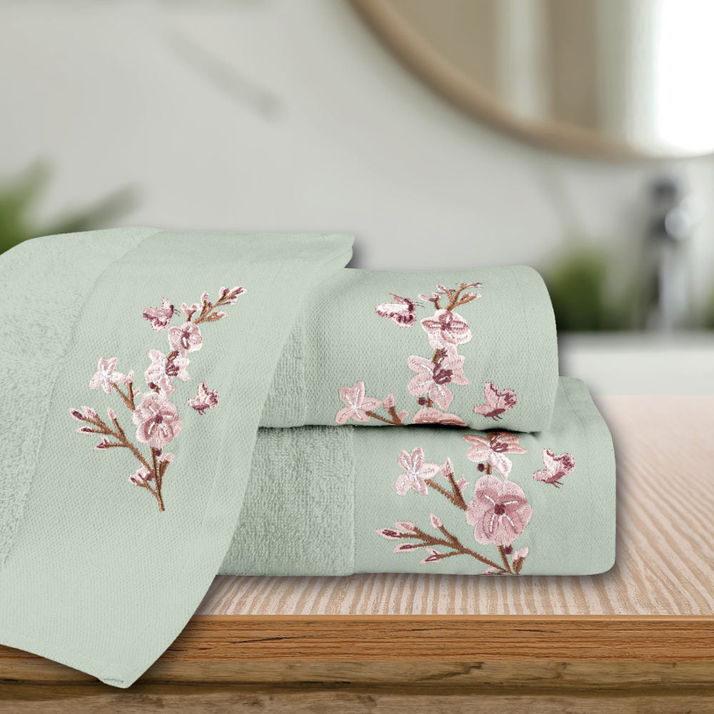 Πετσέτες Σετ 3ΤΜΧ Cherry Blossom από την εταιρεία Borea Home Textiles