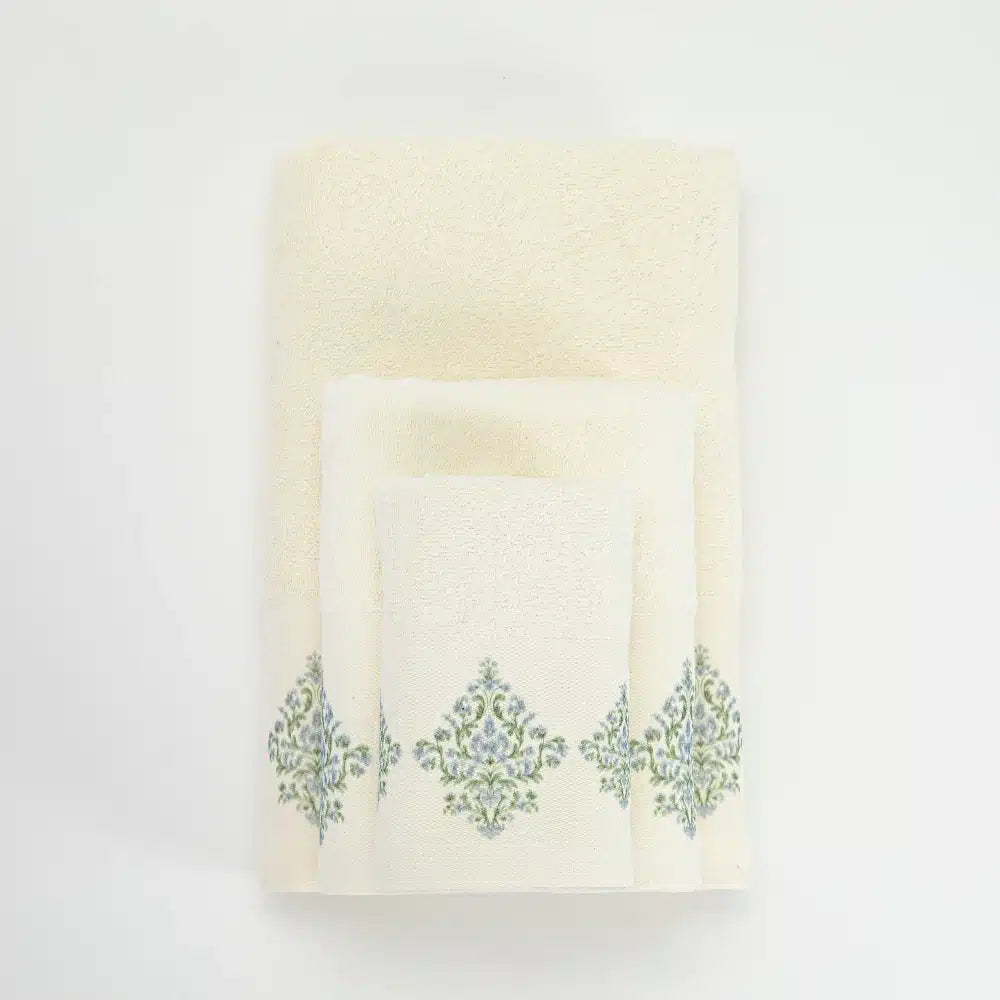 Πετσέτες Σετ 2ΤΜΧ Damask από την εταιρεία Borea Home Textiles