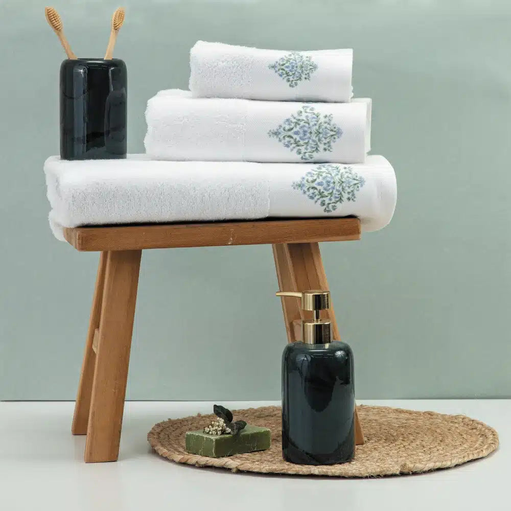 Πετσέτες Σετ 2ΤΜΧ Damask από την εταιρεία Borea Home Textiles