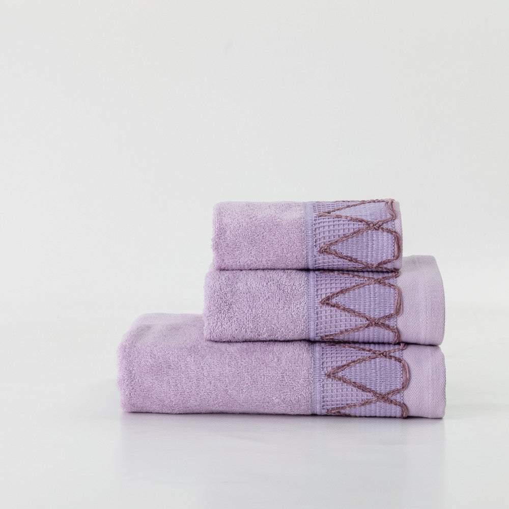 Πετσέτες Σετ 3ΤΜΧ Drops από την εταιρεία Borea Home Textiles