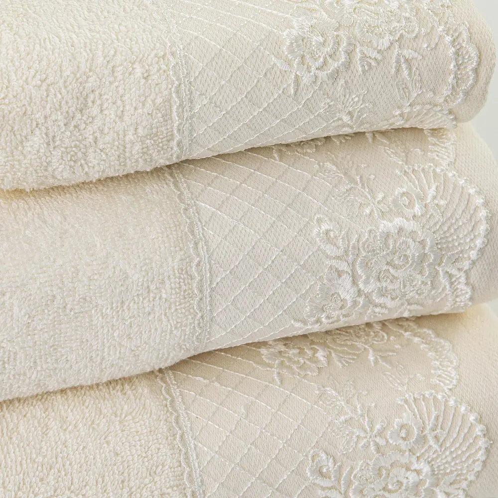 Πετσέτες Σετ 3ΤΜΧ Ηλέκτρα από την εταιρεία Borea Home Textiles