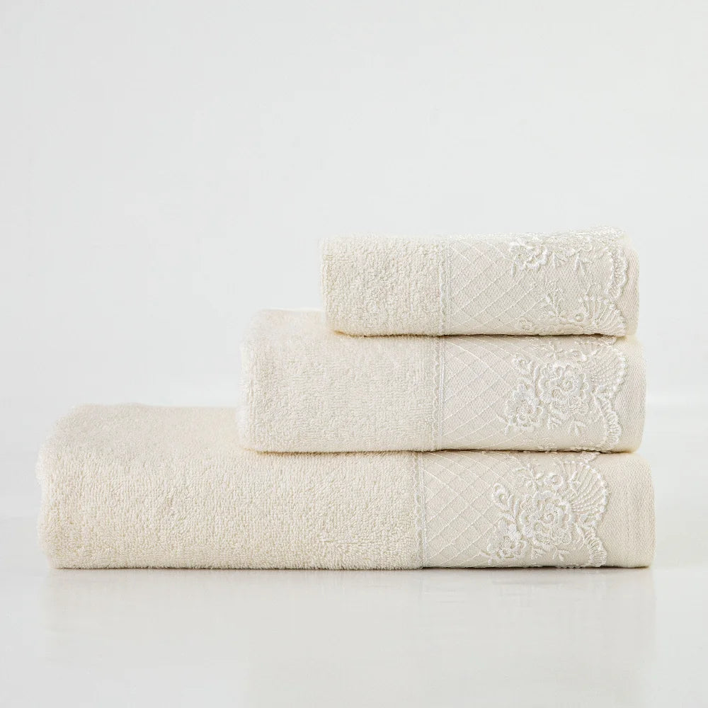Πετσέτες Σετ 3ΤΜΧ Ηλέκτρα από την εταιρεία Borea Home Textiles
