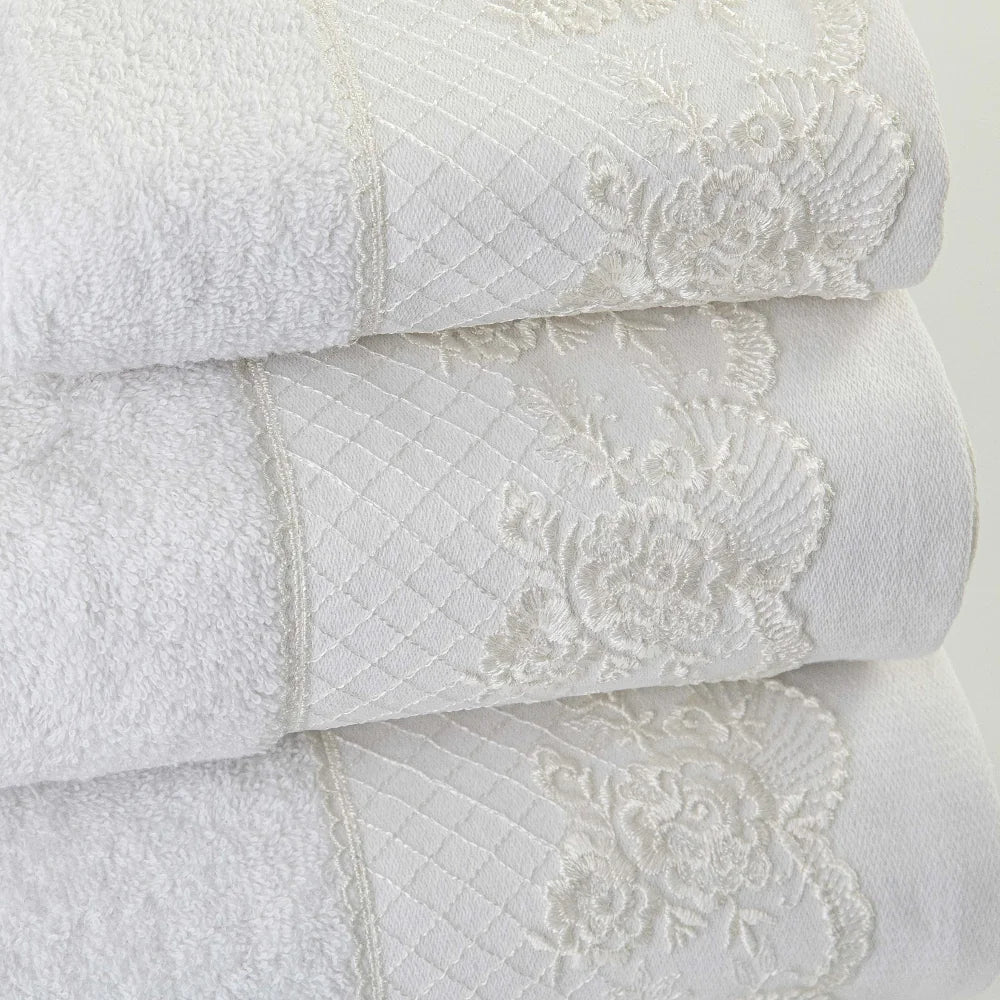 Πετσέτες Σετ 3ΤΜΧ Ηλέκτρα από την εταιρεία Borea Home Textiles