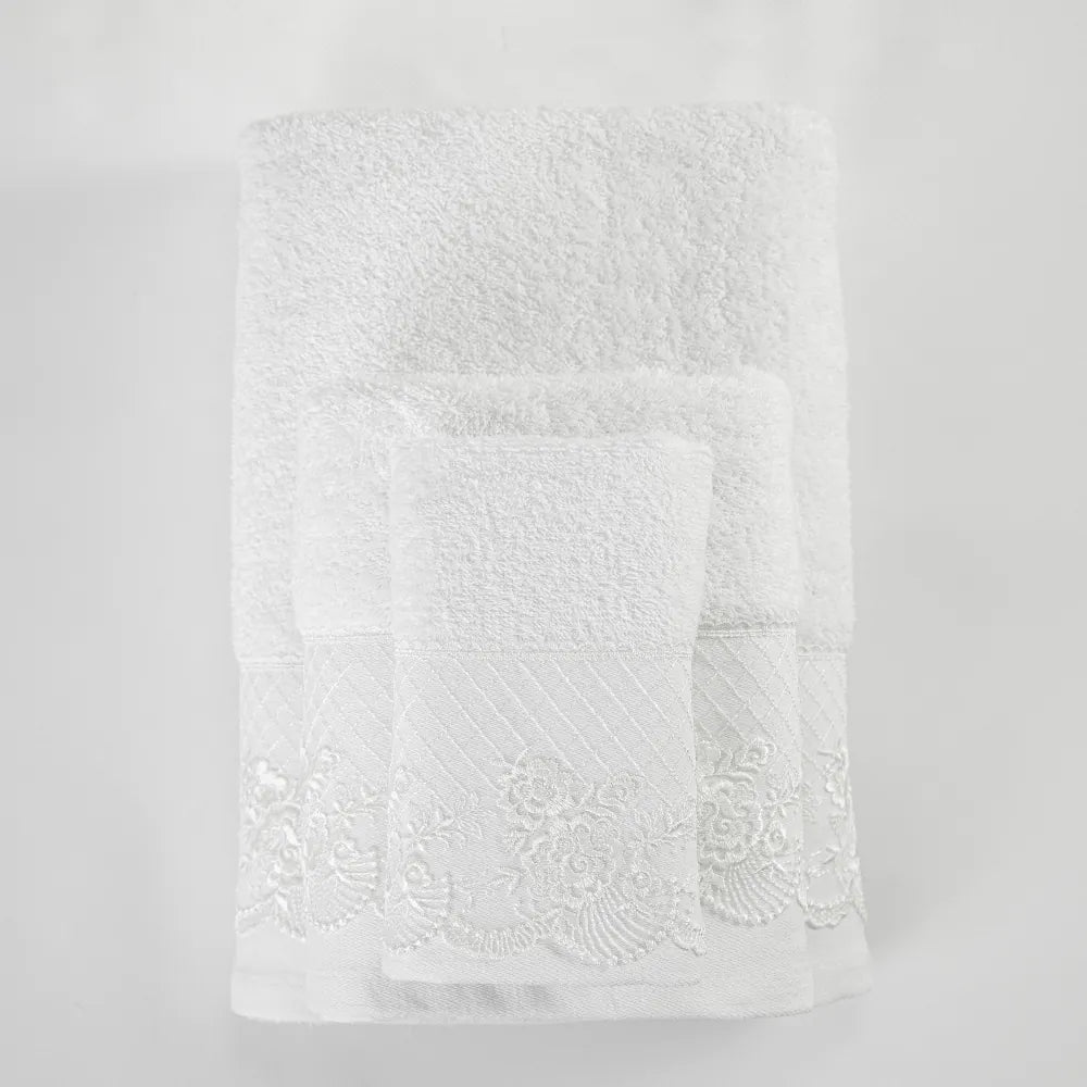 Πετσέτες Σετ 3ΤΜΧ Ηλέκτρα από την εταιρεία Borea Home Textiles