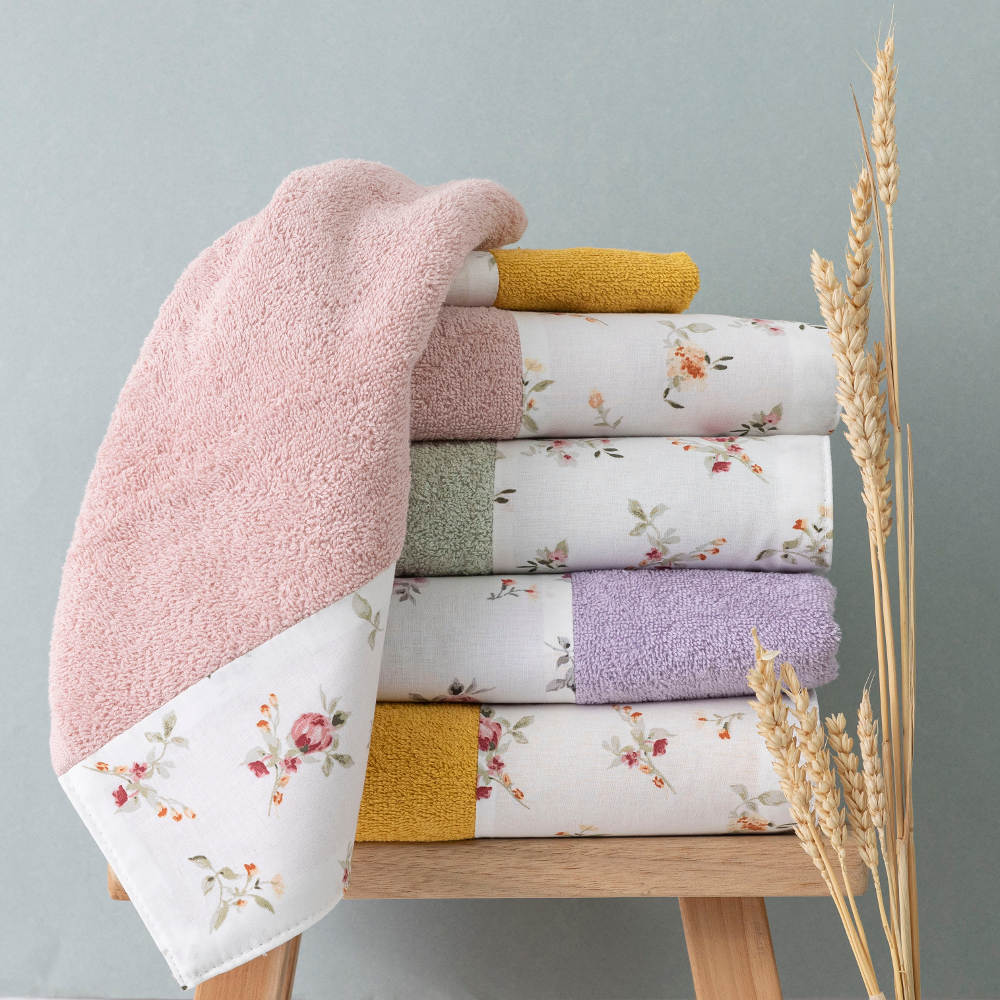 Πετσέτες Σετ 3ΤΜΧ Elodie από την εταιρεία Borea Home Textiles