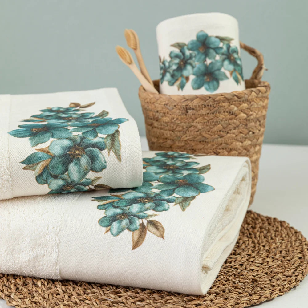 Πετσέτες Σετ 2ΤΜΧ Emerald από την εταιρεία Borea Home Textiles