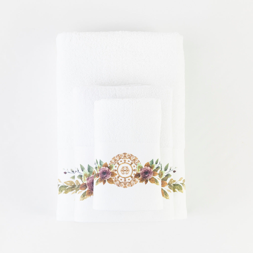Πετσέτες Σετ 2ΤΜΧ Florence από την εταιρεία Borea Home Textiles