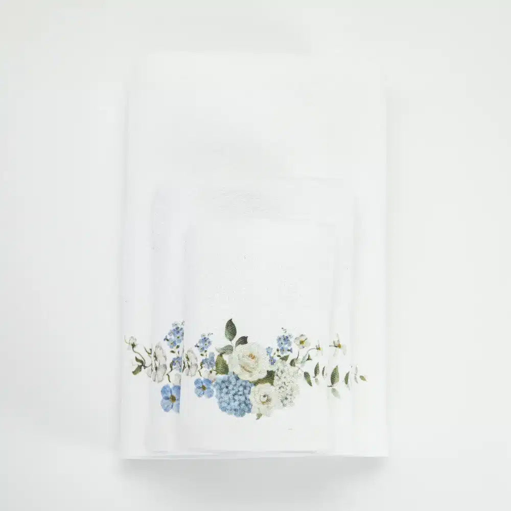 Πετσέτες Σετ 2ΤΜΧ Hortensia από την εταιρεία Borea Home Textiles
