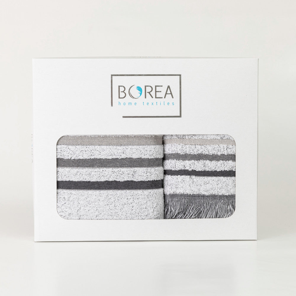 Πετσέτες Σετ 3ΤΜΧ Jill από την εταιρεία Borea Home Textiles