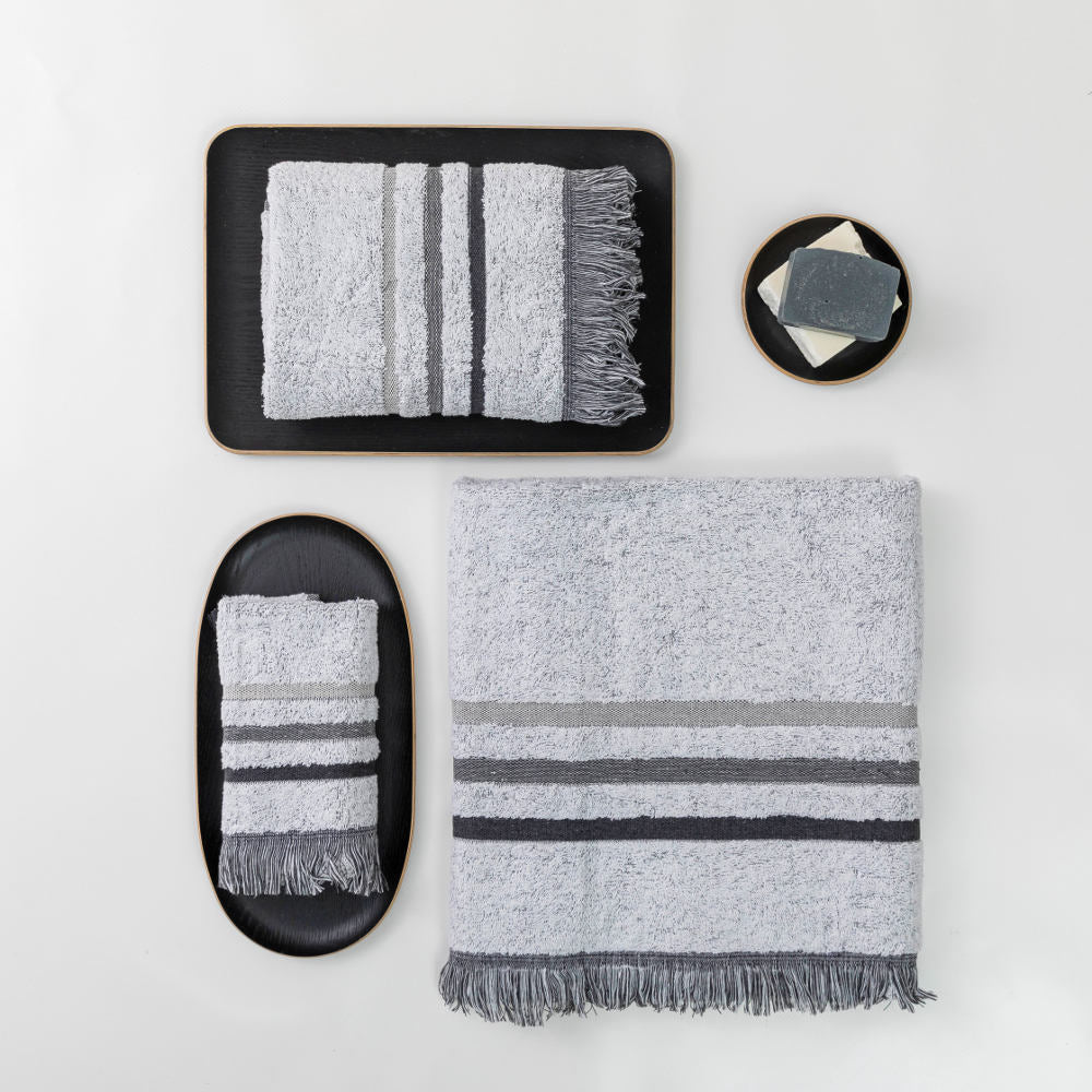 Πετσέτες Σετ 3ΤΜΧ Jill από την εταιρεία Borea Home Textiles