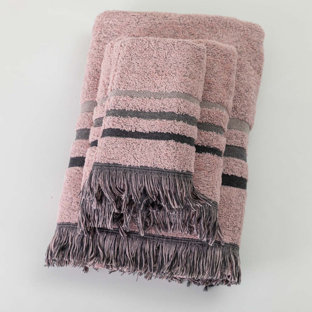 Πετσέτες Σετ 3ΤΜΧ Jill από την εταιρεία Borea Home Textiles