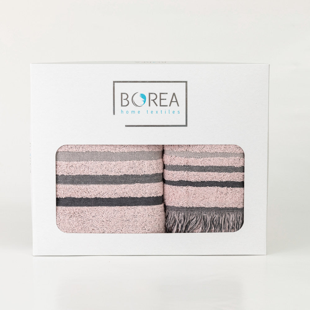 Πετσέτες Σετ 3ΤΜΧ Jill από την εταιρεία Borea Home Textiles