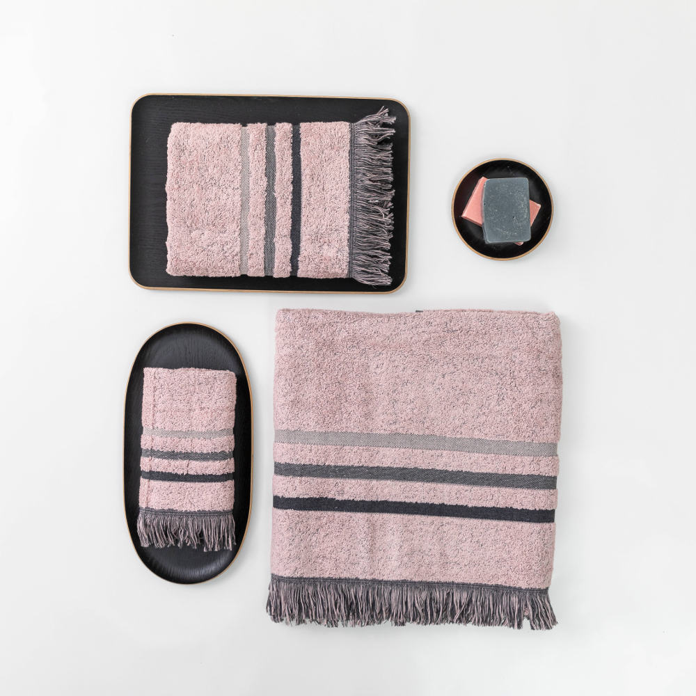 Πετσέτες Σετ 3ΤΜΧ Jill από την εταιρεία Borea Home Textiles