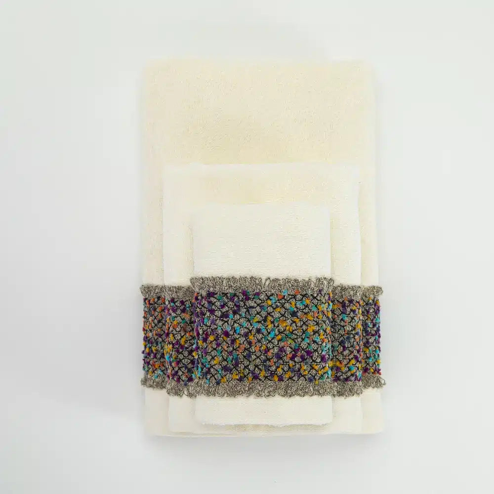 Πετσέτες Σετ 3ΤΜΧ Jules από την εταιρεία Borea Home Textiles