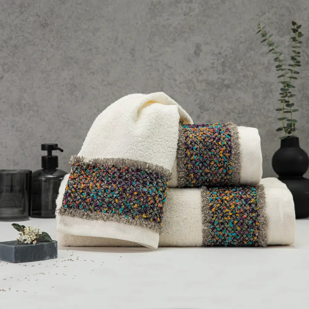 Πετσέτες Σετ 3ΤΜΧ Jules από την εταιρεία Borea Home Textiles