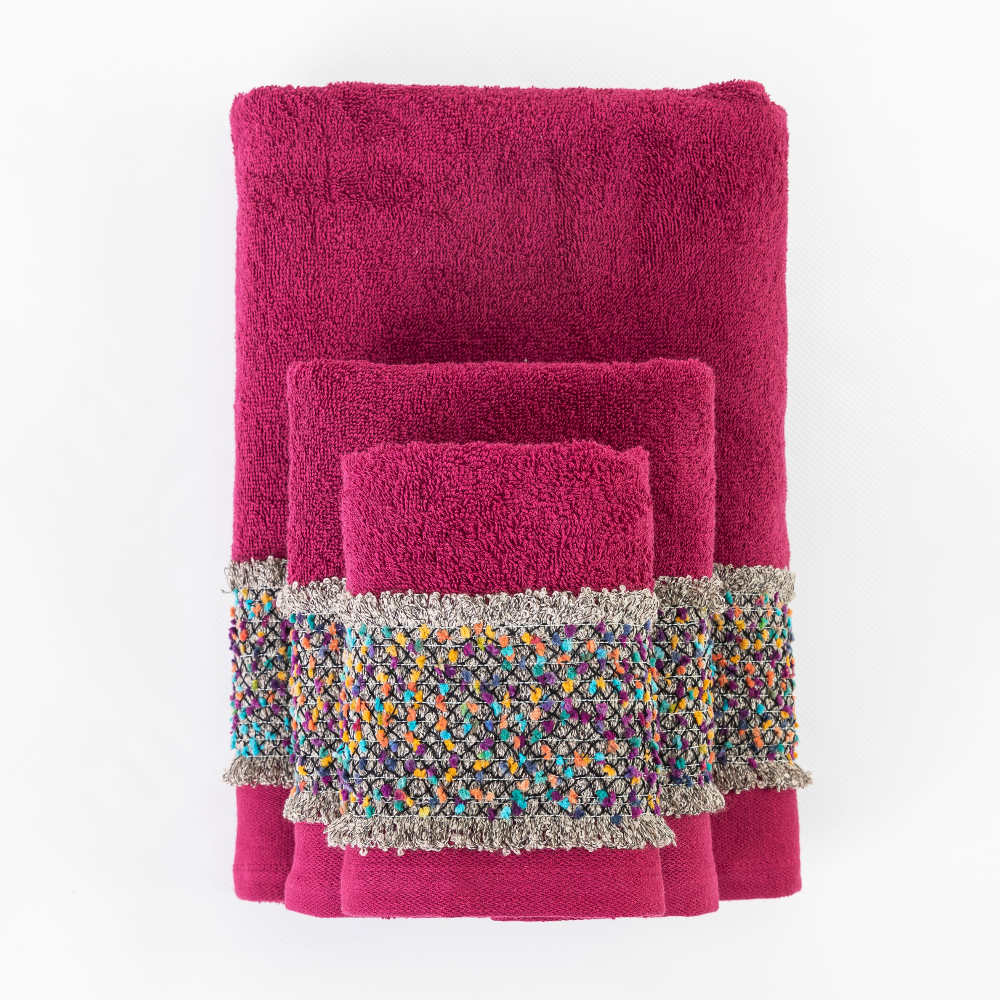 Πετσέτες Σετ 2ΤΜΧ Jules από την εταιρεία Borea Home Textiles