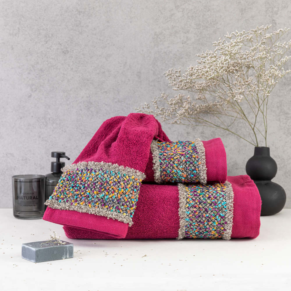 Πετσέτες Σετ 2ΤΜΧ Jules από την εταιρεία Borea Home Textiles
