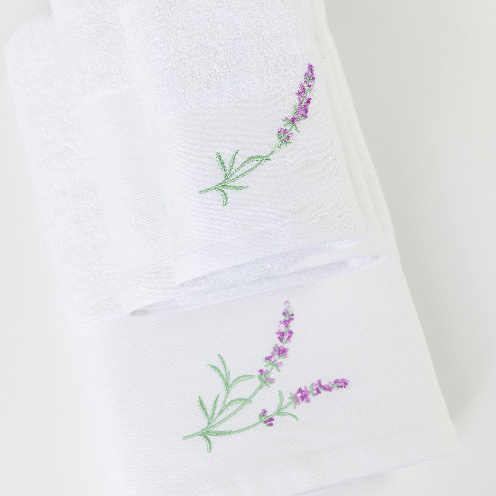 Πετσέτες Σετ 3ΤΜΧ Lavender από την εταιρεία Borea Home Textiles