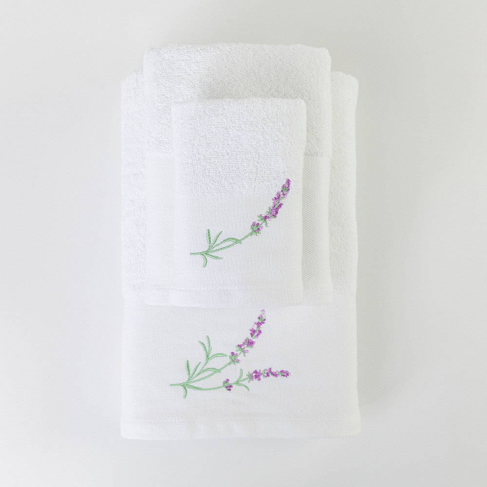 Πετσέτες Σετ 3ΤΜΧ Lavender από την εταιρεία Borea Home Textiles