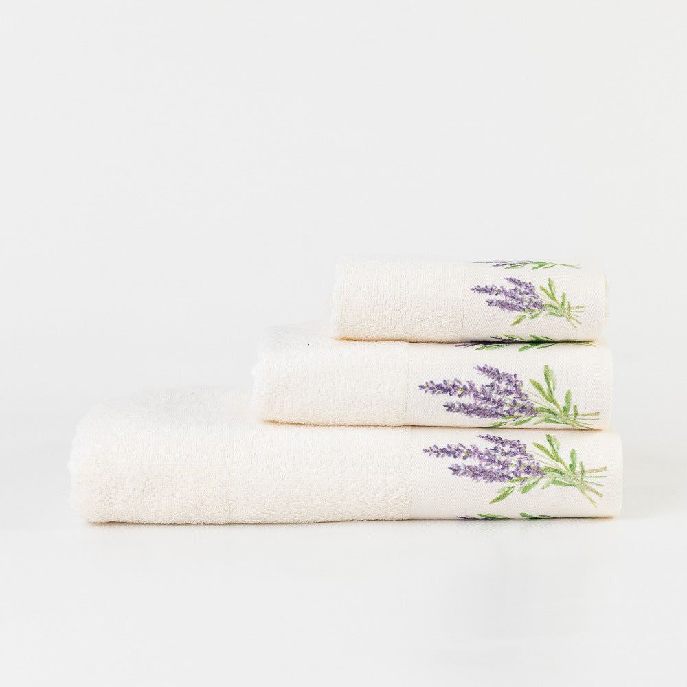 Πετσέτες Σετ 2ΤΜΧ Λεβάντες από την εταιρεία Borea Home Textiles