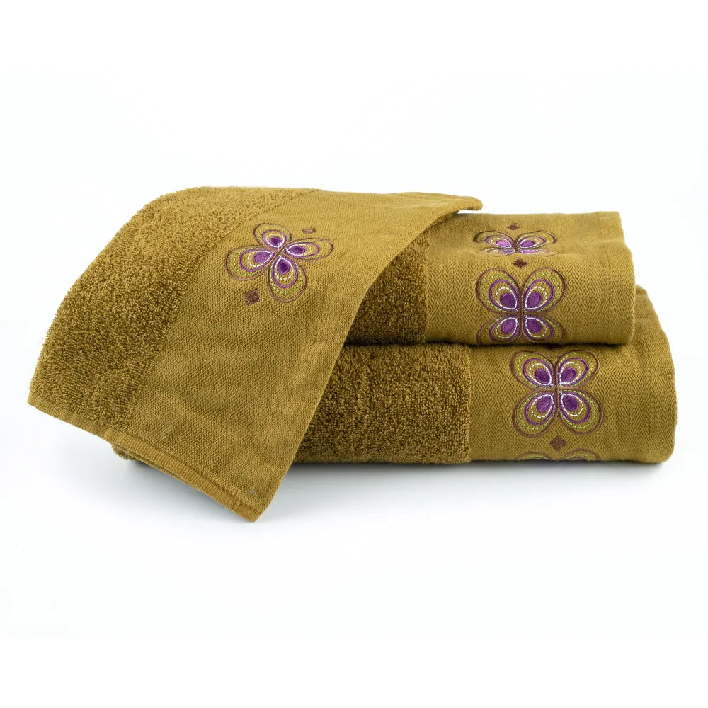 Πετσέτες Σετ 3ΤΜΧ Petalouda από την εταιρεία Borea Home Textiles
