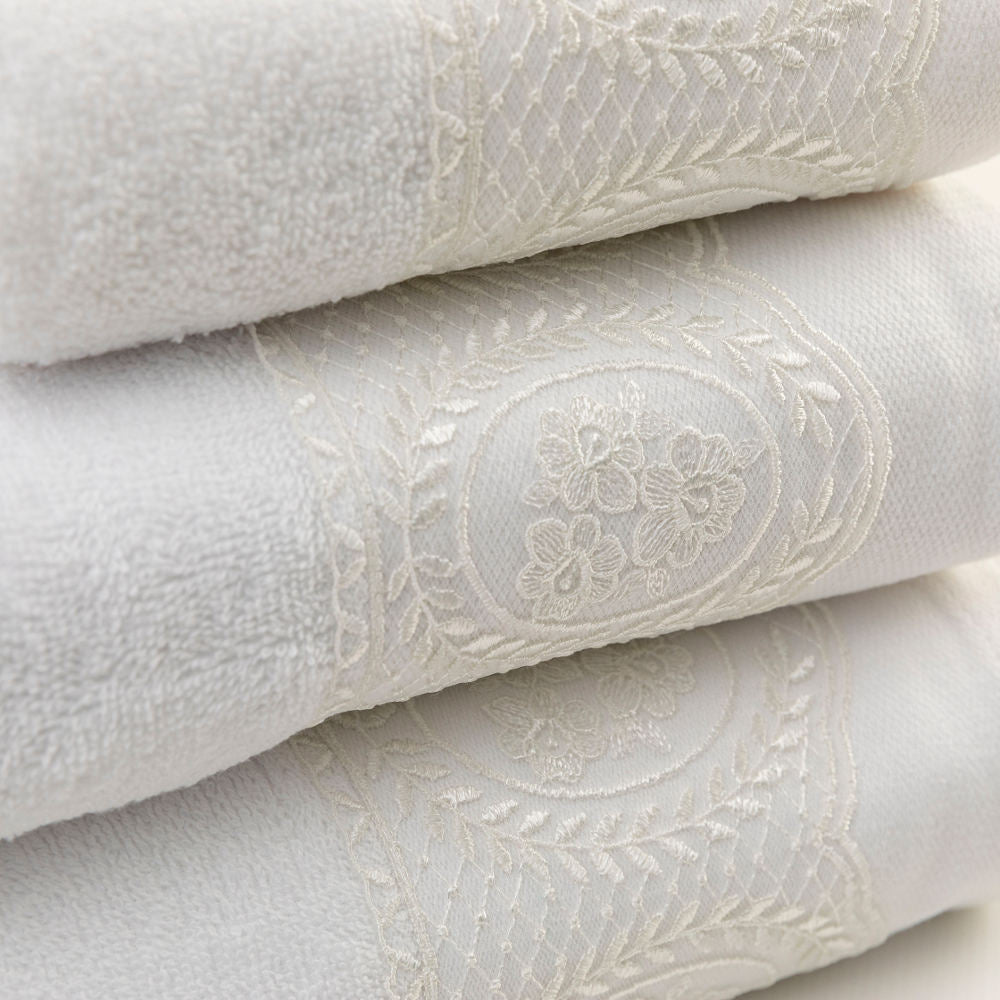 Πετσέτες Σετ 3ΤΜΧ Ρόδον από την εταιρεία Borea Home Textiles