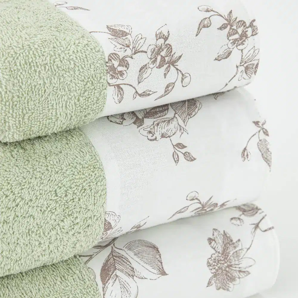 Πετσέτες Σετ 3ΤΜΧ Rosine από την εταιρεία Borea Home Textiles