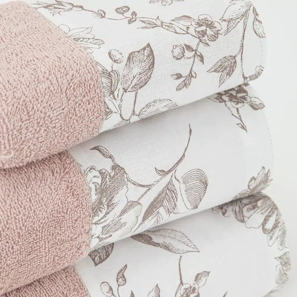 Πετσέτες Σετ 3ΤΜΧ Rosine από την εταιρεία Borea Home Textiles