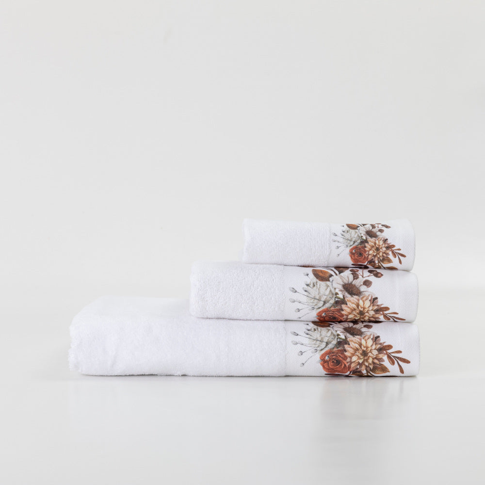 Πετσέτες Σετ 3ΤΜΧ Sienna από την εταιρεία Borea Home Textiles